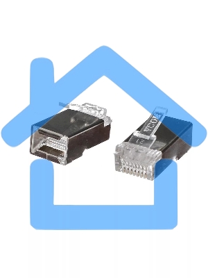 Коннекторы RJ45 для FTP кабеля 5 кат. экранированные, 20шт
