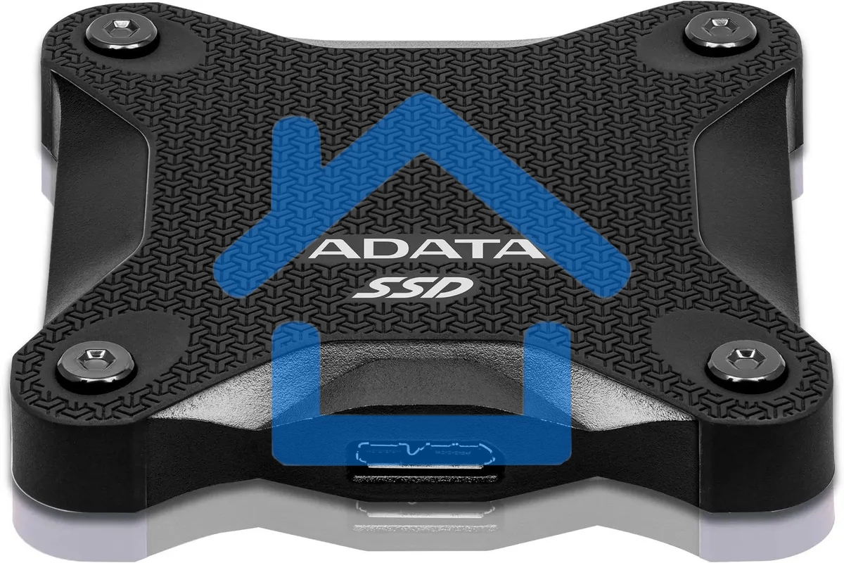 Внешний SSD ADATA SD620, 2TB, USB 3.2 Gen 2 Type-A, R/W 550/480, черный