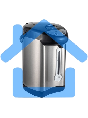 Термопот Blackton Bt TP433 Silver-Black, Общий объем 4л, Автоматическое поддержание температуры