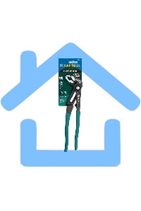 Клещи переставные KRAFTOOL 22353-25 Bulldog Cr-V, max захват 60мм, губки 6мм, 250мм