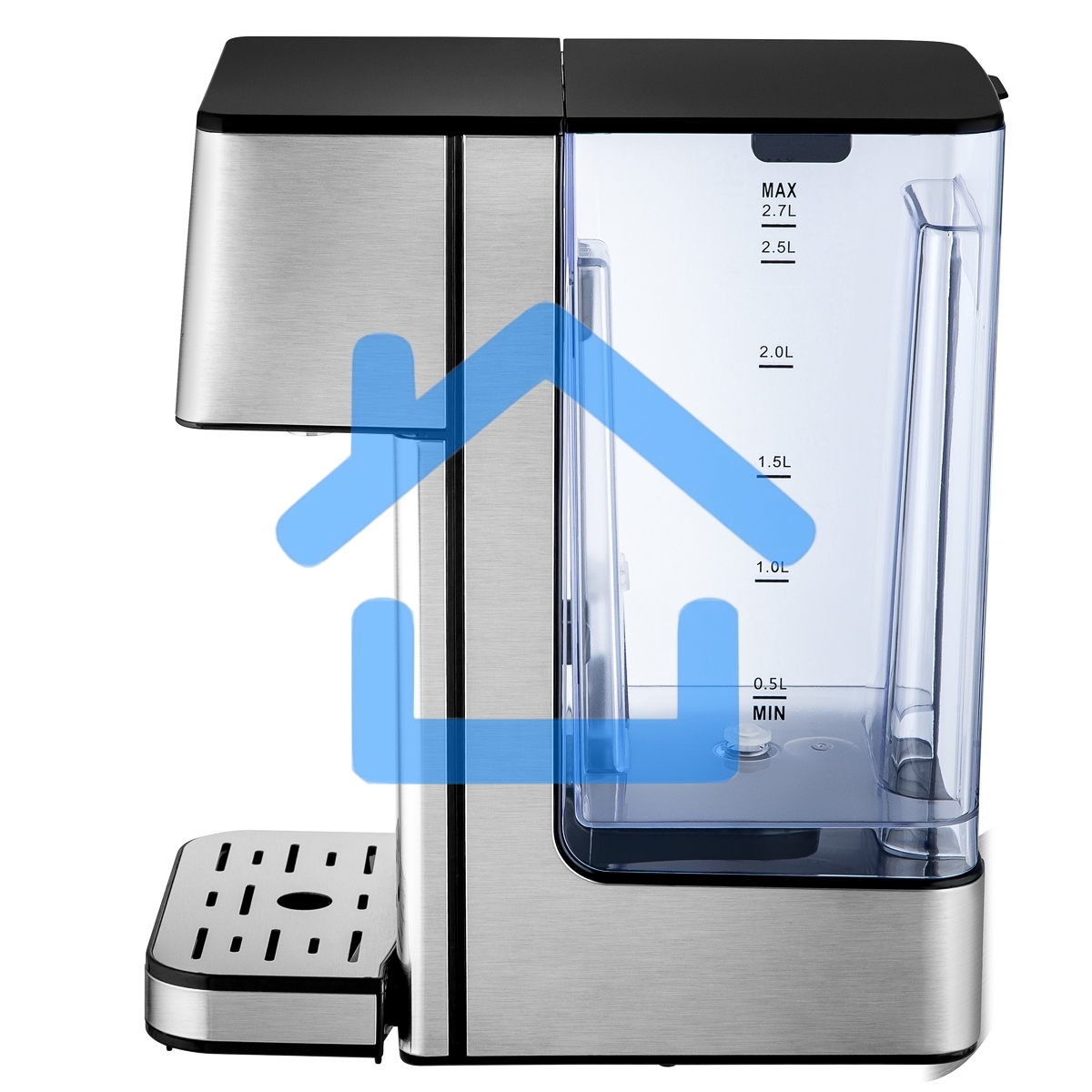 Термопот BRAYER BR6001 2.7 л, 2600 Вт, серебристый