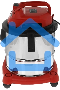 Пылесос строительный электрический ELITECH ДМ ПС 020 (E1302.003.00) (204040) красный, 195/1200 Вт, уборка сухая/сбор воды, пылесборник мешок/контейнер, 20 л