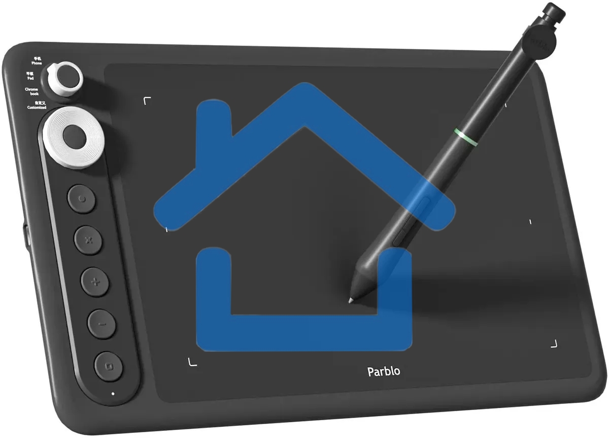 Графический планшет Parblo Intangbo X7 USB Type-C черный