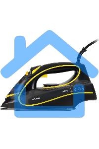 Утюг Hyundai H-SI01560 3200Вт черный/желтый