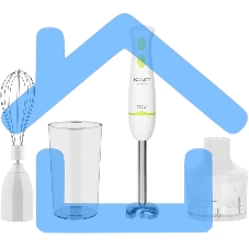 Блендер погружной Scarlett SC-HB42F67, 700Вт белый