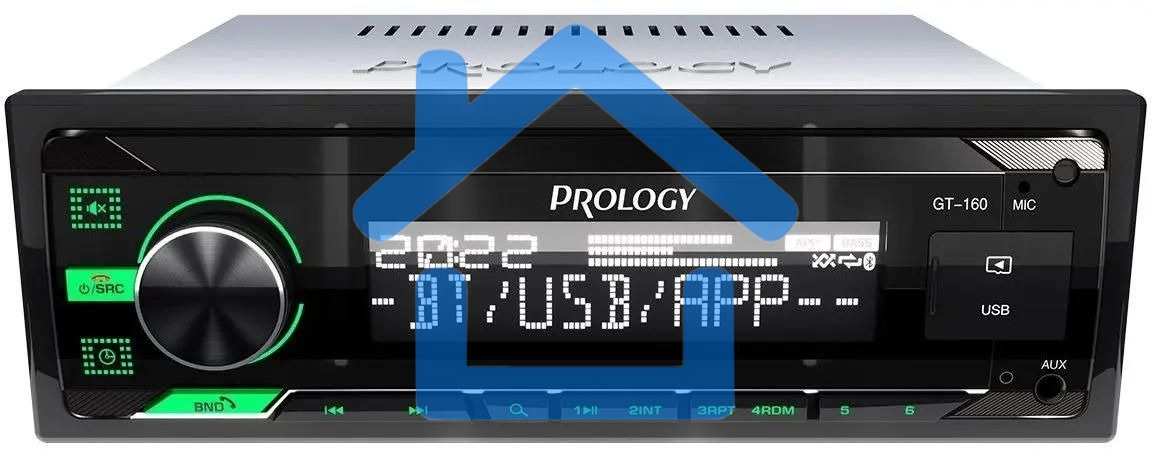 Автомагнитола Prology GT-160 1DIN 4x55Вт