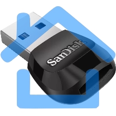 Устройство чтения/записи флеш карт SanDisk, MicroSD, USB 3.0, Черный