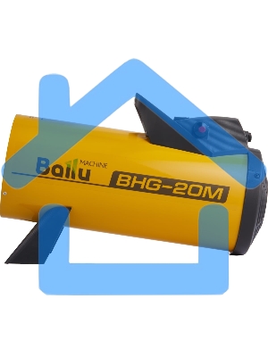 Тепловая пушка газовая Ballu BHG-20M 17000Вт прямой нагрев 400м3/ч