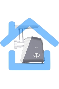 Мясорубка электрическая BQ MG2006 Gray. Мощность:2100 Вт, Реверс