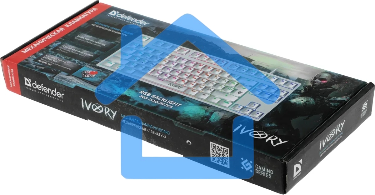 Клавиатура Defender IVORY GK-579 проводная USB белая