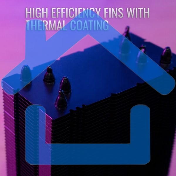 Кулер для процессора AeroCool / Formula Rave 4 ARGB черный, 120 мм, алюминий/медь, 1800 об/мин, 27 дБ, 4 pin, 130 Вт, 135 мм