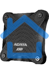 Внешний SSD ADATA SD620, 2TB, USB 3.2 Gen 2 Type-A, R/W 550/480, черный