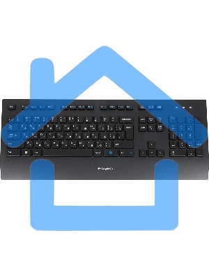 Клавиатура Logitech Keyboard K280E (920-005215) проводная USB черный