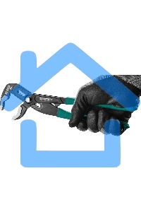 Клещи переставные KRAFTOOL 22353-25 Bulldog Cr-V, max захват 60мм, губки 6мм, 250мм