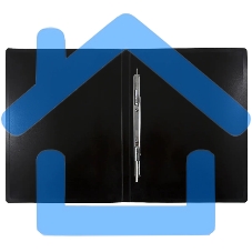 Папка с металлическим пружинным скоросшивателем Бюрократ DeLuxe DL07PMILK A4, пластик, 0.7мм, корешок 27мм, молочный