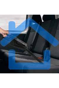 Пылесос автомобильный Vitek VT-1850(BK) 90 Вт/ Моющийся фильтр.