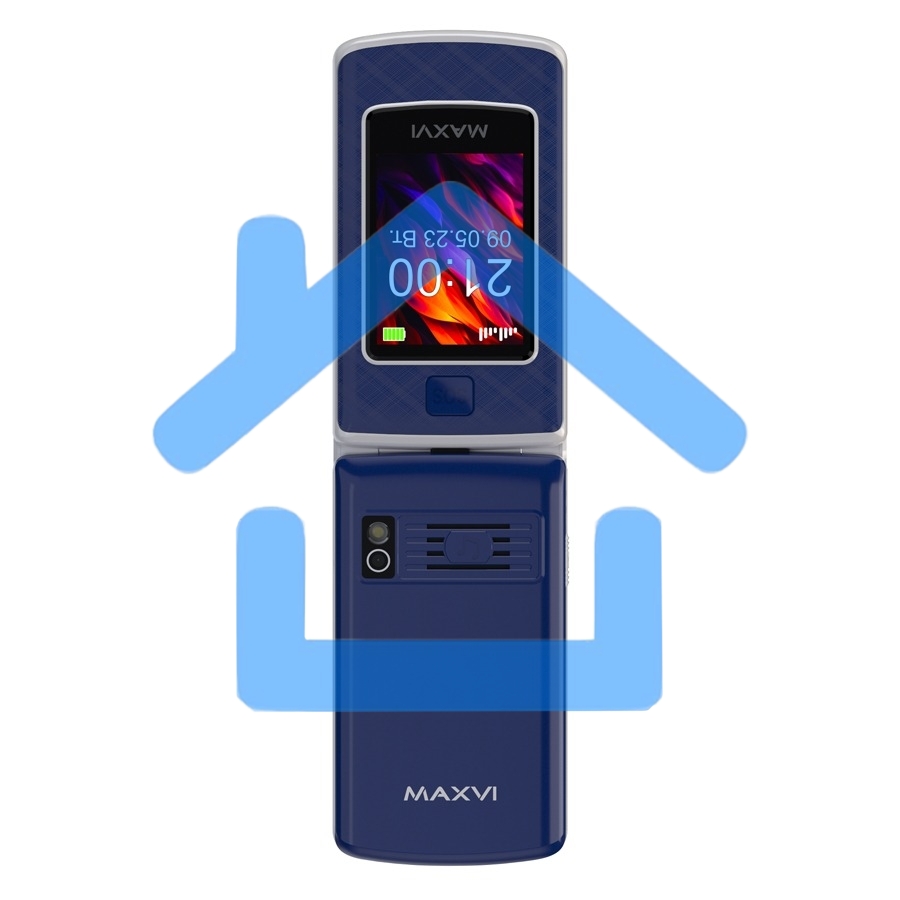 Мобильный телефон Maxvi E28 синий