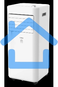 Кондиционер мобильный FUNAI CROCUS MAC-CS22CON01 7500 BTU, 15 м², 53 дБ, охлаждение, белый