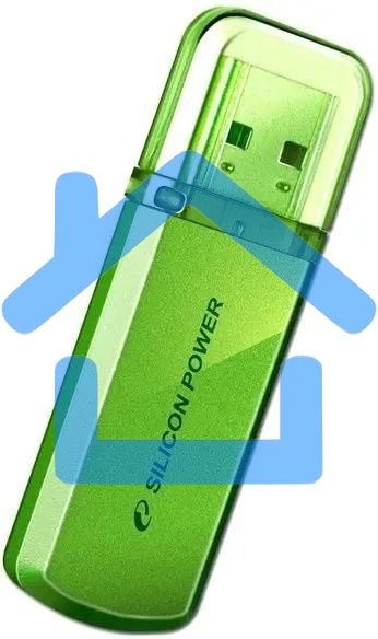 Флешка USB Silicon Power R/W 32 Gb Helios 101 SP032 Gb,UF2101V1N USB 2.0 зеленый