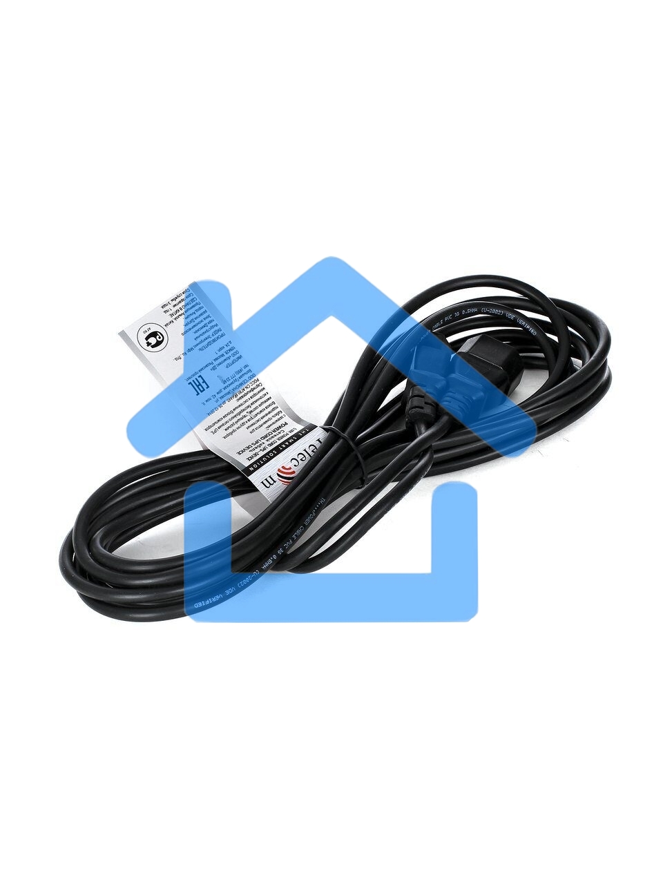 Кабель монитор - компьютер (UPS to устройство) 220V 5м VCOM/TELECOM