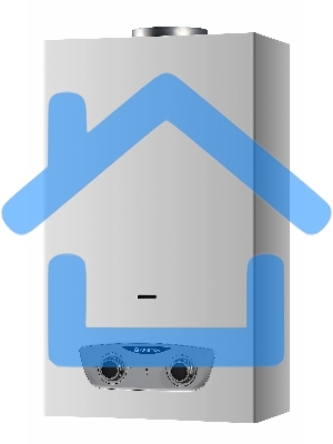 Водонагреватель проточный Ariston Fast R ONM 14, газовый