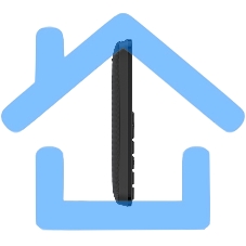 Мобильный телефон Maxvi B110 черный