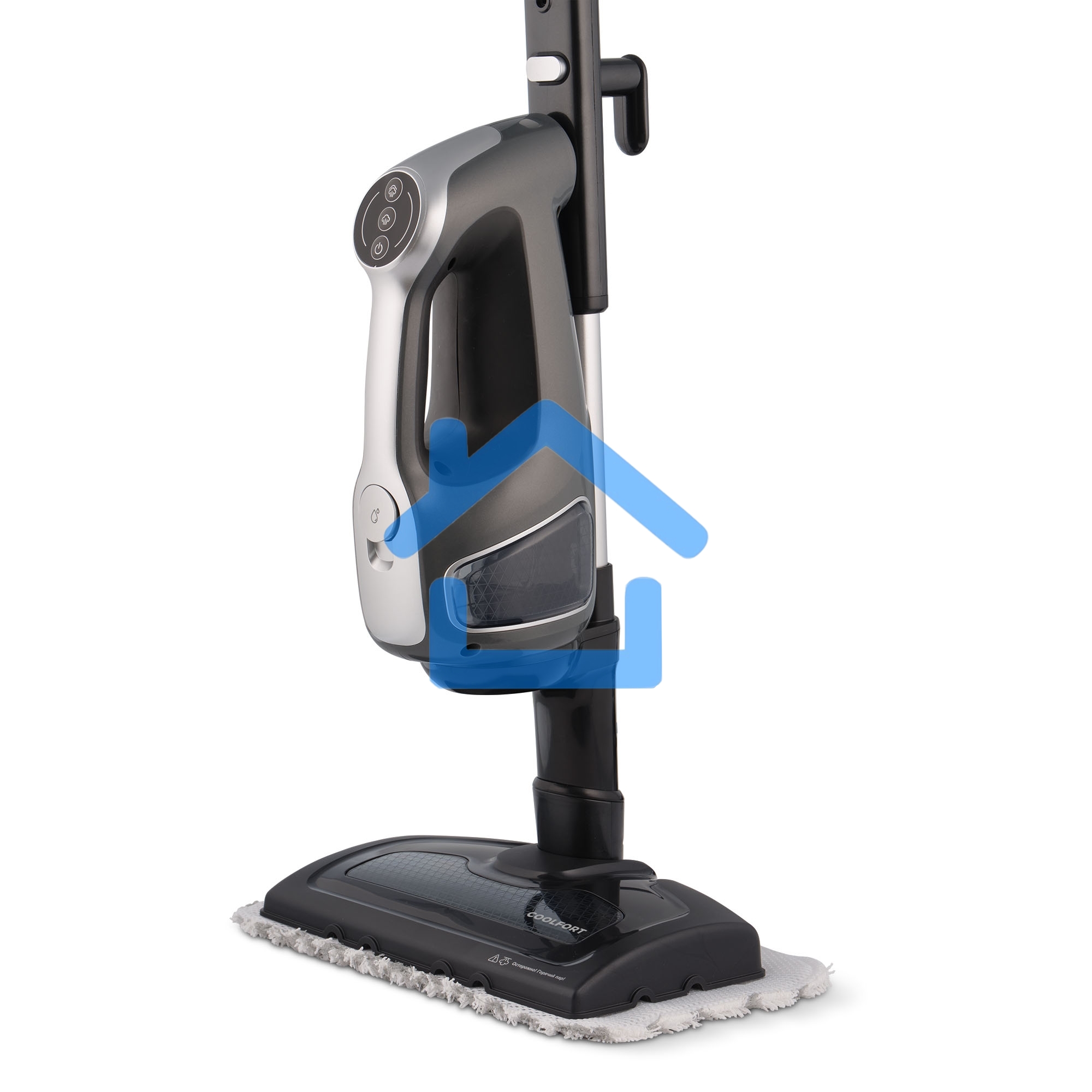 Швабра паровая Coolfort CF-3101 1550Вт серый