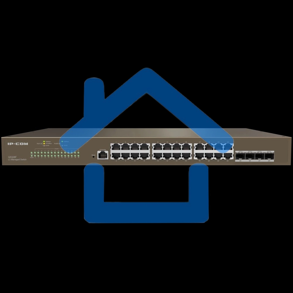 Коммутатор IP-COM G5328F 24PORT 10/100/1000+ 4PORT SFP