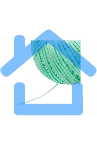 Шпагат полипропиленовый Сибртех 93980 1200 текс, 1,7 мм, L 110 м, Россия, зеленый