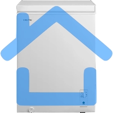 Морозильный ларь Centek CT-4002, белый, 143 л