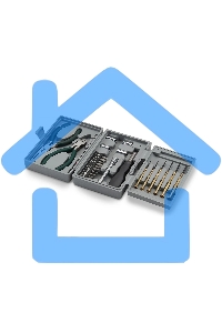 Набор инструментов Buro TC-2101 25 предметов (жесткий кейс)