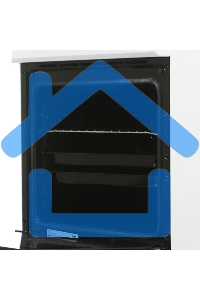 Плита электрическая Beko FSE57110GW белый, конфорок 4 шт, духовка 55 л, гриль, 50 см x 85 см x 60 см