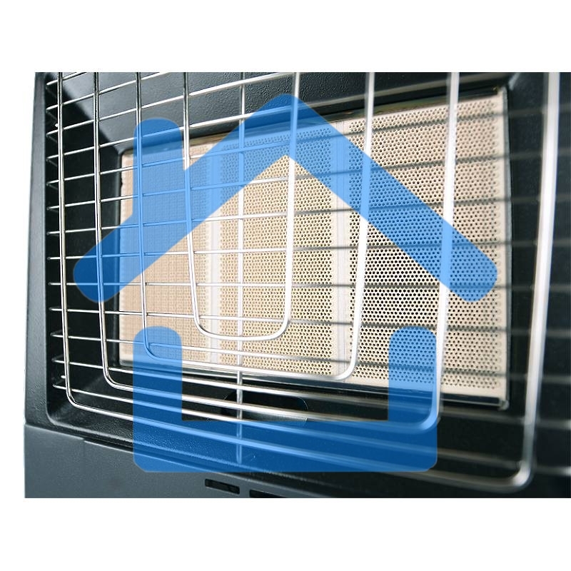 Обогреватель инфракрасный газовый Ballu BIGH-55 черный, керамический, 4200 Вт, 60 м2