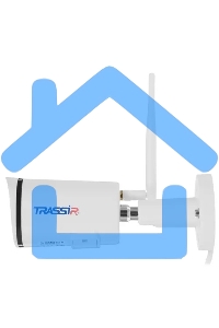 Камера видеонаблюдения IP Trassir TR-D2121IR3W V3, 1080p, 3.6мм, белый