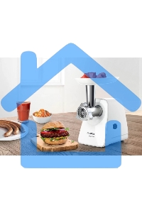 Мясорубка электрическая Bosch MFW2517W 1500 Вт, 1.7 кг/мин, белый