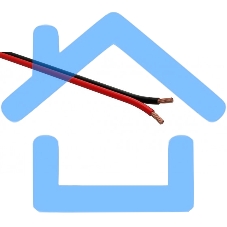 Кабель акустический 2х0.75 красно-черный 100м (м) ЭРА