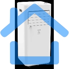 Кондиционер мобильный FUNAI CROCUS MAC-CS22CON01 7500 BTU, 15 м², 53 дБ, охлаждение, белый