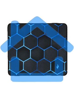 Коврик для мыши Gembird MP-35-30-COMB, 