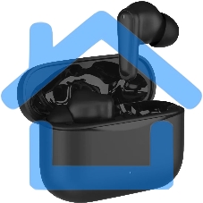 Гарнитура вкладыши Hyundai H-EP203 черный беспроводные bluetooth в ушной раковине (HEP203B)