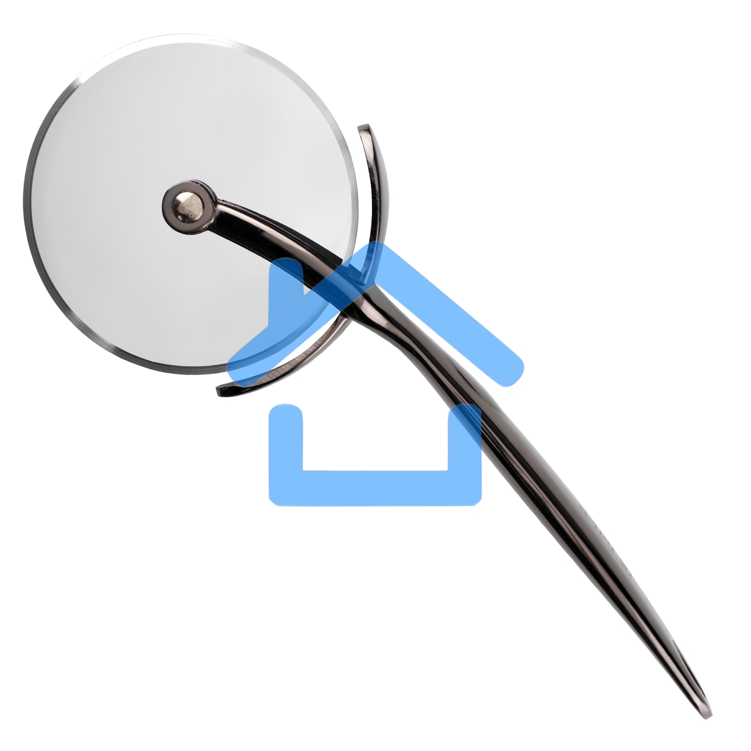 Кухонный нож для пиццы TalleR 65134-TR нержавеющая сталь, ручка из цинкового сплава