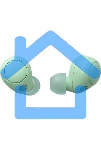 Наушники Sony WF-C700N/BZ Bluetooth зеленый