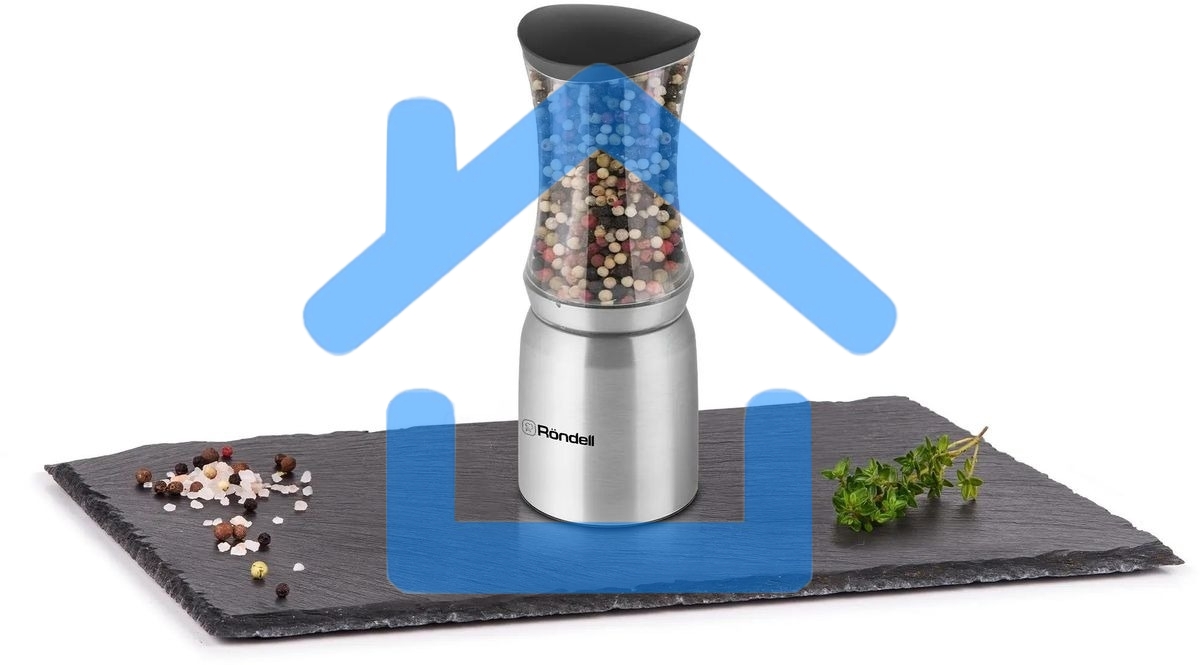 Мельница для перца и соли Rondell Point RD-1666, стальной