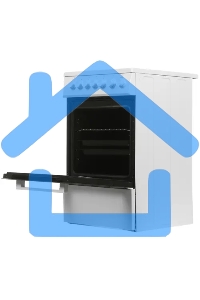 Плита электрическая Beko FSE57110GW белый, конфорок 4 шт, духовка 55 л, гриль, 50 см x 85 см x 60 см