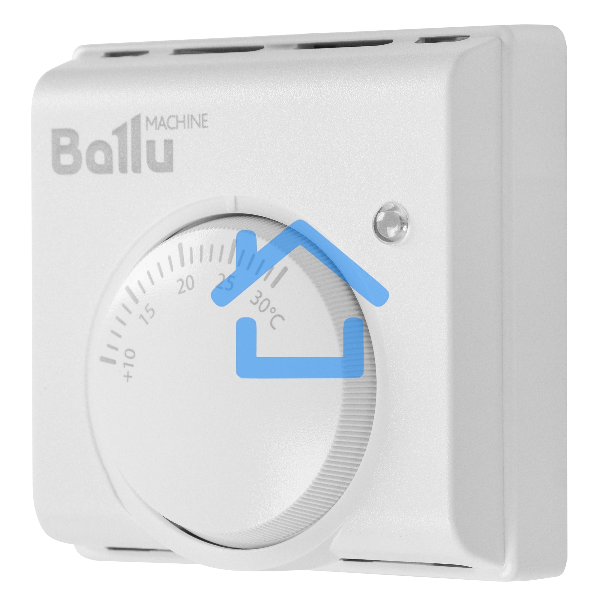 Комплект обогреватель инфракрасный Ballu BIH-GTW-1.0 + BMT-1 белый, 1000 Вт, 20 м2, термостат