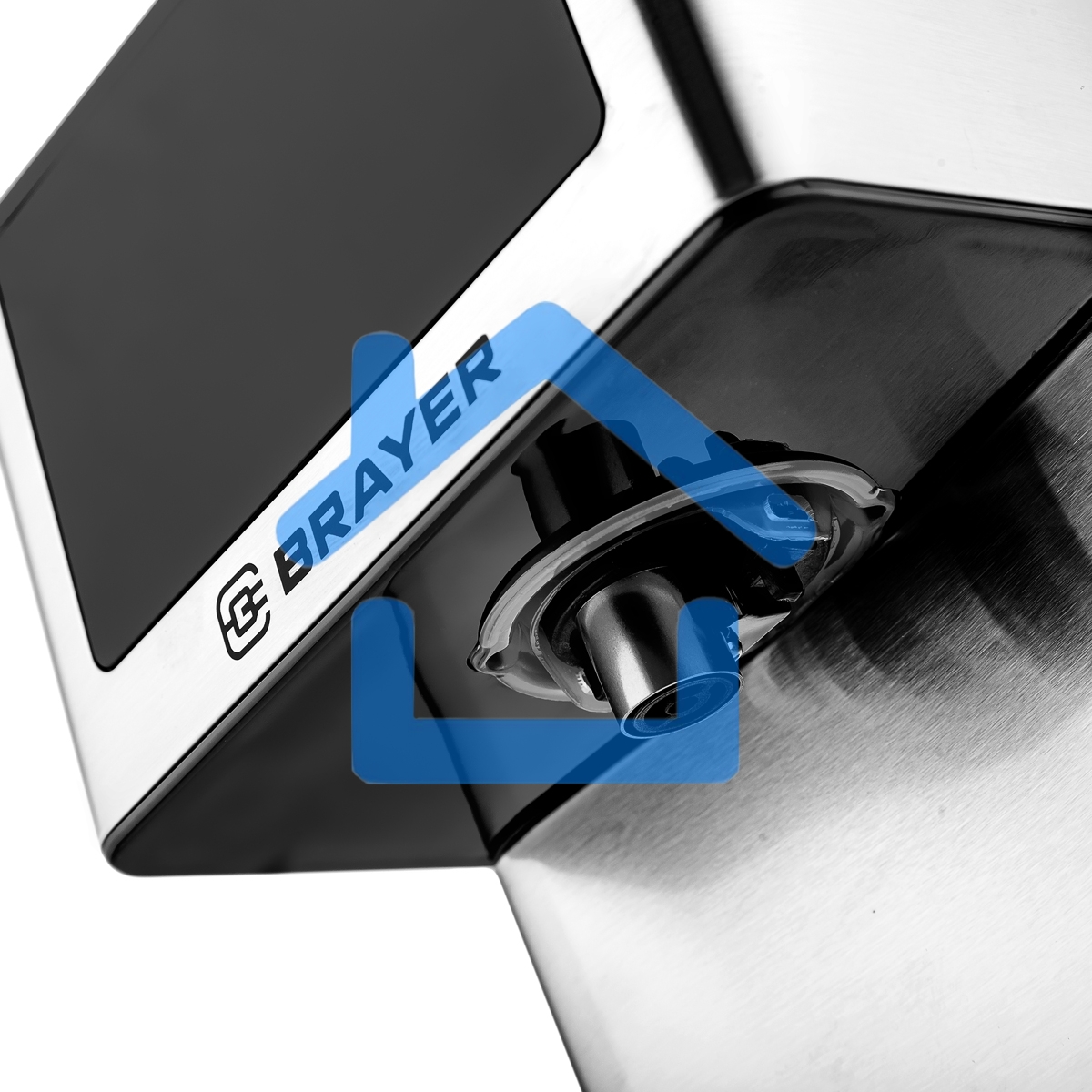 Термопот BRAYER BR6001 2.7 л, 2600 Вт, серебристый