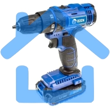 Дрель-шуруповерт Edon AD-21E, Аккумуляторная, 12В, 2 АКБ