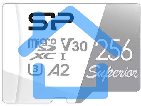 Флеш карта microSD 256Gb Silicon Power Superior Pro A2 microSDXC Class 10 UHS-I U3 Colorful 100/80 Mb/s (SD адаптер)