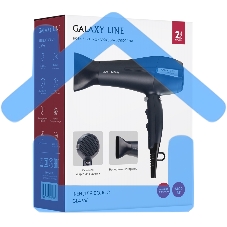 Фен для волос Galaxy Line GL 4366, синий, 2400 Вт, функция 