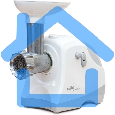 Мясорубка электрическая Ротор ЛЮКС 35/300-1, без насадок, 1500Вт белый