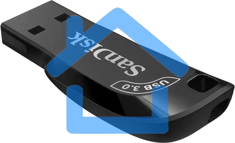 Флешка USB 32 Gb SanDisk CZ410 Ultra Shift, USB 3.0, черный